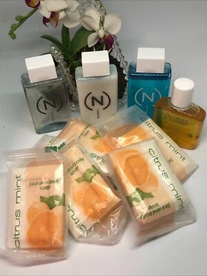 10x Assorted Travel Size Toiletries-Shampoo~Conditioner~Lotion~Shower Gel~Soap - Image 1 of 3