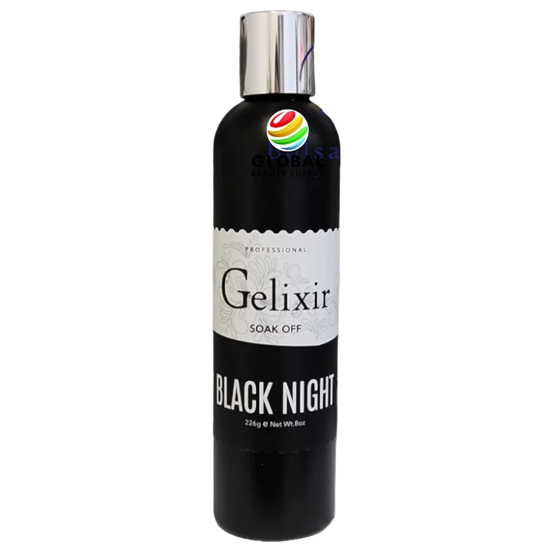 Gelixir гель польский черный ночь пополнить 8 унций #089 - Изображение 1 из 1