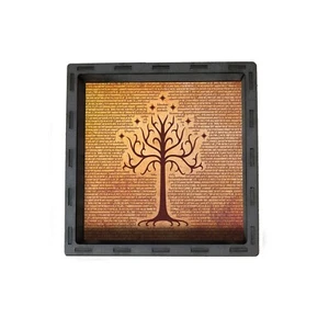 Tree of Gondor Dice Tray, Wooden Dice Tray, D&D Rolling Tray for tabletop Games - Picture 1 of 1