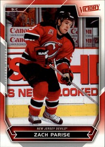 2007-08 Upper Deck Victory Devils Hockey Card #2 Zach Parise
