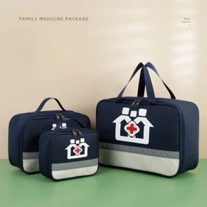 Tragbarer Medizin-Organisator Medizinische Tasche Tragbares Erste-Hilfe-Set - Bild 1 von 18