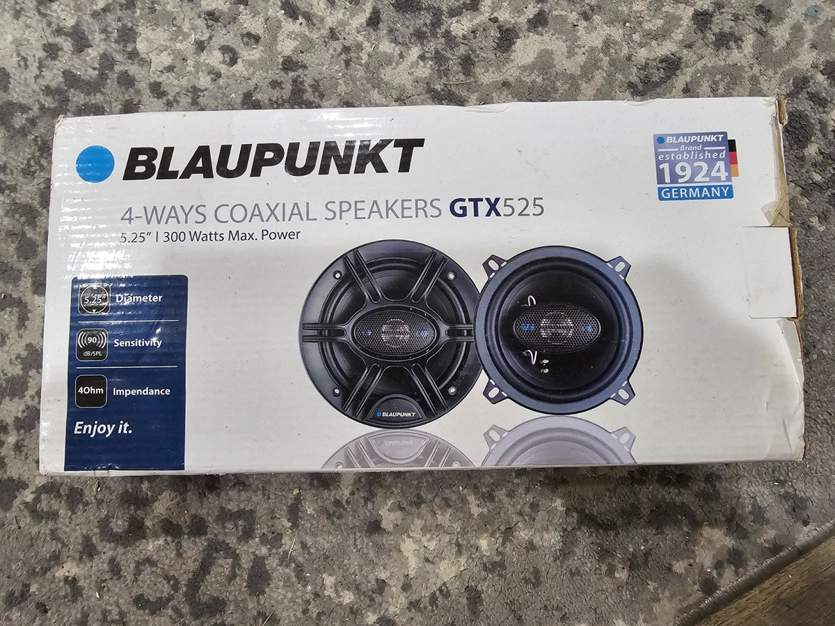 Speakers Car Audio Car Speakers Blaupunkt 300W Coaxial