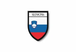 Toppe toppa patch bandiera termoadesiva stemma ricamate blasone slovenia - Bild 1 von 1