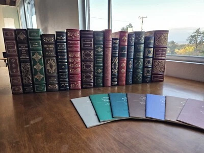 Franklin Library 100 Greatest Books of All Time - Lot of 15 - With Pamphlets - Image 1 of 4