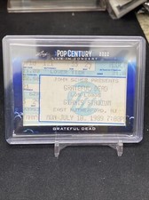 2022 Leaf Metal Pop Century Live In Concert Ticket  Grateful Dead Giants Stadium