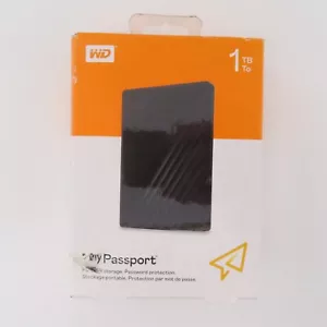 Western Digital My Passport 1TB Portable Hard Disk Drive New - Picture 1 of 9
