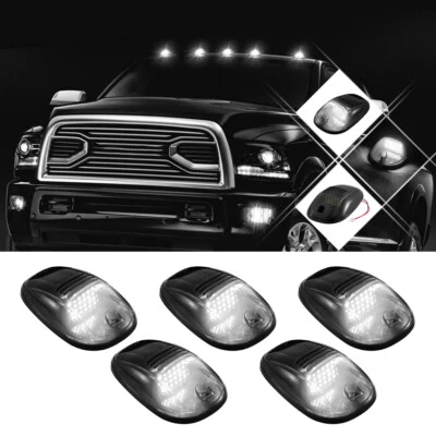 For 03-18 Dodge Ram 1500 2500 3500 4500 Truck LED Cab Roof Marker Running Light - Image 1 of 4