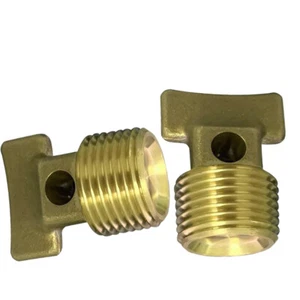 2 PACK Boat Garboard Drain Plug - 1/2" NPT Thread,solid brass Drain Plugs - Picture 1 of 7