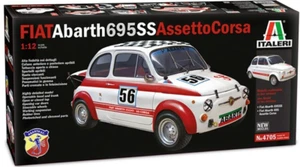 Italeri 4705 - Fiat Abarth 695SS Assetto Corsa Escala 1:12 Modelo Plástico Kit Cour - Imagen 1 de 19