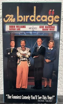 The Birdcage 1996 VHS Full Length Screening Copy  - Image 1 of 3