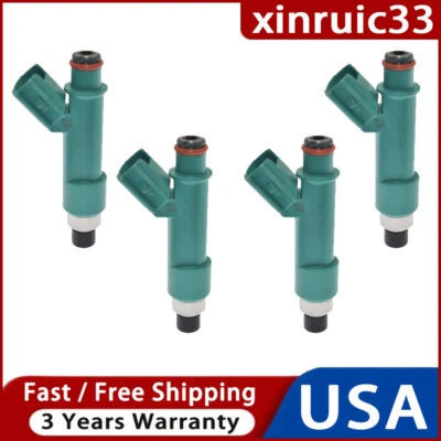 4 peças injetores de combustível 23209-28080 para Scion tC 2.4L L4 2005 2006 2007 -2010 - Imagem 1 de 4