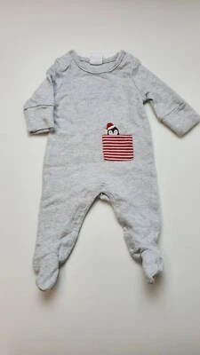 Pijama de Navidad con patas de bebé talla NB  Foto 1 de 4