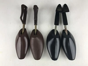 Lot of 2 Pair VTG Florsheim Plastic Resin Shoe Trees Stretchers Keepers Shapers - Picture 1 of 8