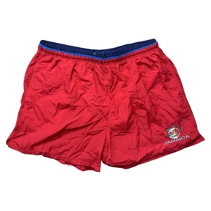 Vintage Hard Rock Cafe Jamaica Swim Trunks Red Size XXL Rare - Picture 1 of 3