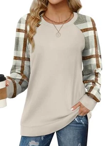 Women's Sweatshirts Graphic Tee Shirts Long Sleeve Fashion Tops Cute Christma... - Picture 1 of 4