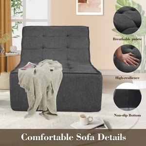 Modern Design Muiti-Functional Leisure Bean Bag Chair, Giant Bean Bag Sofa Chair - Picture 1 of 7