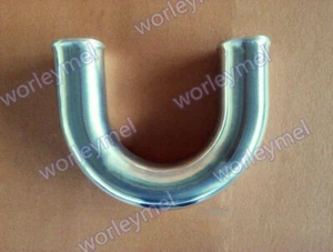 3" 76mm 180 Degree Aluminum Turbo Intercooler Pipe Piping Tube Tubing L=600mm - Picture 1 of 2