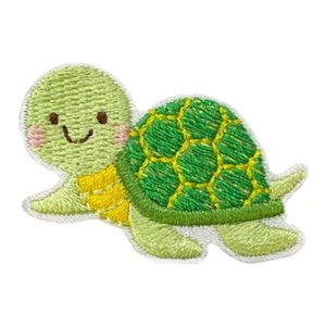 IRON ON PATCH Sea Turtle  1-1/8" x 1-5/8" - Picture 1 of 1