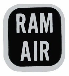 OER Ram Air Knob Decal 1969-1970 Pontiac GTO Lemans Tempest Firebird - Picture 1 of 4