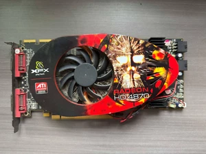 XFX ATI Radeon HD 4870 1GB DDR5 Graphics Card 2x DVI S-Video - Picture 1 of 6