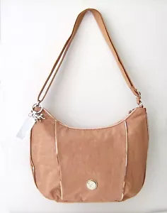 NWT kipling Isador Shoulder Bag With Metal Monkey Copper Dust - Picture 1 of 12