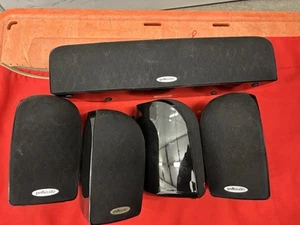 Polk Audio TL1 Surround Sound Set of 4 Satellite Speakers w/ Center Channel - Picture 1 of 4