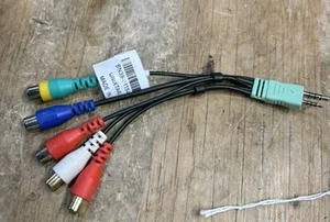 Samsung UE46D6530 / UE40D8000 / UE40D5500 / UE40D6100 AV Component Adapter Cable - Picture 1 of 5