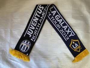 Juventus LA Galaxy Nordamerika Tour 2013 Fußball Schal schwarz Einheitsgröße Strick - Bild 1 von 11