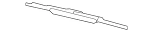 Genuine GM Driver Side Windshield Wiper Blade 21.68 in 15890062 - Picture 1 of 3