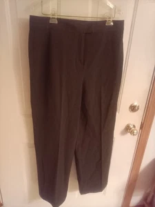 Grace Elements olive green dress pants 14 polyester rayon spandex - Picture 1 of 5