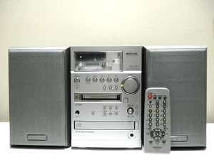 MD/CD/Cassette Deck Mini Component System con Amplificatore 60W "aiwa XR-FD5" - Foto 1 di 11