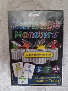 Garbage Monsters The Card Game With Lovable Trash (Regal Games-2023) BRAND NEW! - Picture 1 of 3