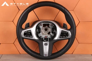 BMW G11 G12 G30 G31 X5 G05 X6 G06 LENKRAD M-SPORT HEIZWIPPEN 1 KM !!! - Bild 1 von 13
