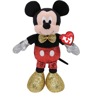 TY Sparkle Disney Mickey Mouse 13" Beanie Baby - New, With Tags - Picture 1 of 1