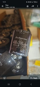 400uf 390 voltios / CONDENSADOR ELECTROLÍTICO / 105 grados / 2 PIEZAS (cantidad) - Imagen 1 de 1