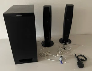 PANASONIC SUBWOOFER SB-HW 370 & 2 ALTOPARLANTI SB-HF 370 - Foto 1 di 5