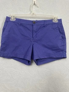 Pantalones cortos chinos antiguos azul marino talla 6 azul-púrpura para todos los días L9 - Imagen 1 de 7