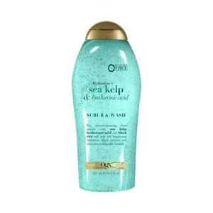 OGX Hydration Sea Kelp Acido Ialuronico Scrub Lavaggio Corpo 19,5 Fl Oz Esfoliante... - Foto 1 di 8