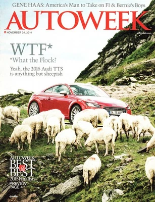 Autoweek November 24 2014 2016 Audi TTS Gene Haas F1 Season New F-150 Trucks - Image 1 of 3