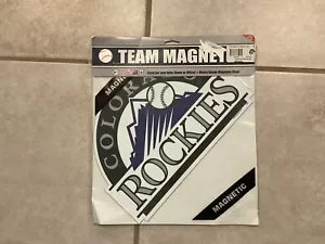 Colorado Rockies MLB Baseball Vintage Style Logo Large Big Magnet Car Auto New - Picture 1 of 5