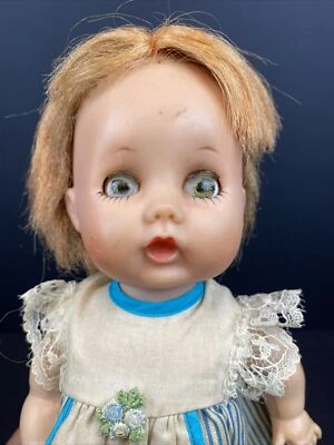 Vintage R&B Arranbee Walker Doll Sleepy Eyes 28 on Neck 10.5" - Image 1 of 4