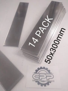 14 x Pieces ALUMINIUM 3mm Sheet Guillotine Cut Welding Practice Blanks Tig Mig - Picture 1 of 3