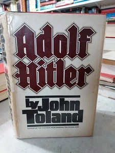 VINTAGE Adolf Hitler by John Toland (1976, HCDJ) T3L - Picture 1 of 8