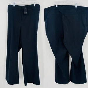 NEW Torrid Size 28S Black Jetsetter Slim Boot Career Trouser Pants - Picture 1 of 7