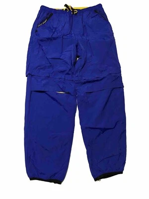 Polo Sport Ralph Lauren Convertible Track Pants Mens L VTG Mesh Lined Ankle Zip - Image 1 of 4