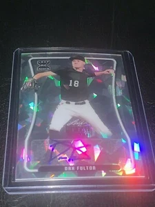 2020 LEAF METAL DRAFT BASEBALL DAN FULTON CRYSTALS AUTO - Picture 1 of 1