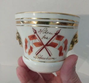 Vintage "Greetings from Copenhagen" Denmark KPM Porcelain Decorative Souvenir - Picture 1 of 15