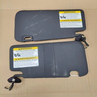 13 14 15 16 Toyota 86 Subaru BRZ par de parasol izquierdo derecho negro OEM Foto 1 de 4