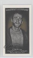 2016 Upper Deck Goodwin Champions Black & White Canvas Minis Blank Back CM Punk