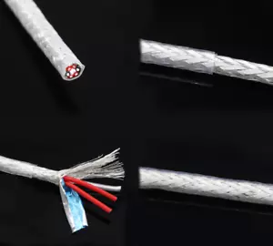 Cable de protección de cobre chapado en plata FEP cable giratorio 2/3/4/6 núcleos 0,15/0,2-0,5 mm2 - Imagen 1 de 8